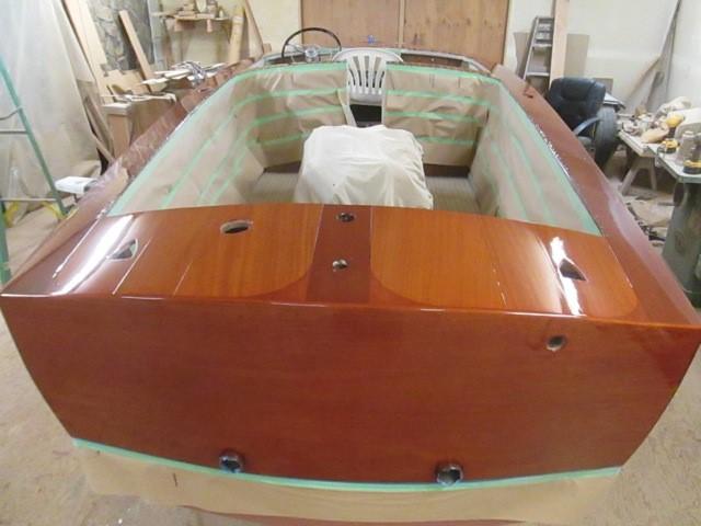 1957 Mariner 19ft wooden boat for Sale