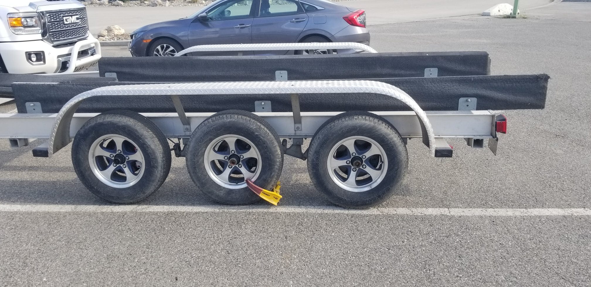 2004 Classic Aluminum Triple Axle Trailer