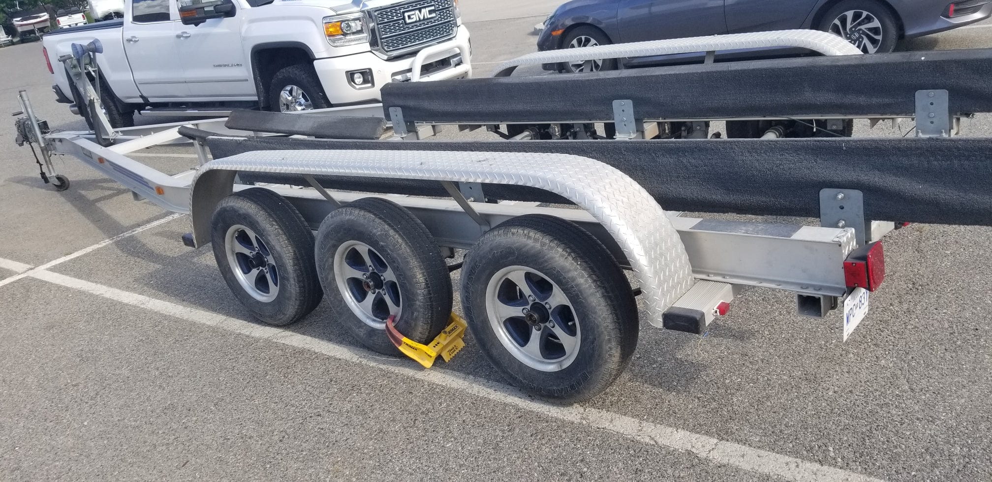 2004 Classic Aluminum Triple Axle Trailer