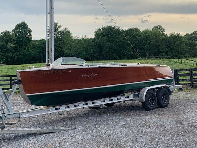 1932 CHRIS-CRAFT 21' SPECIAL RUNABOUT TRIPLE