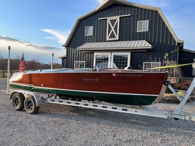 1932 CHRIS-CRAFT 21' SPECIAL RUNABOUT TRIPLE