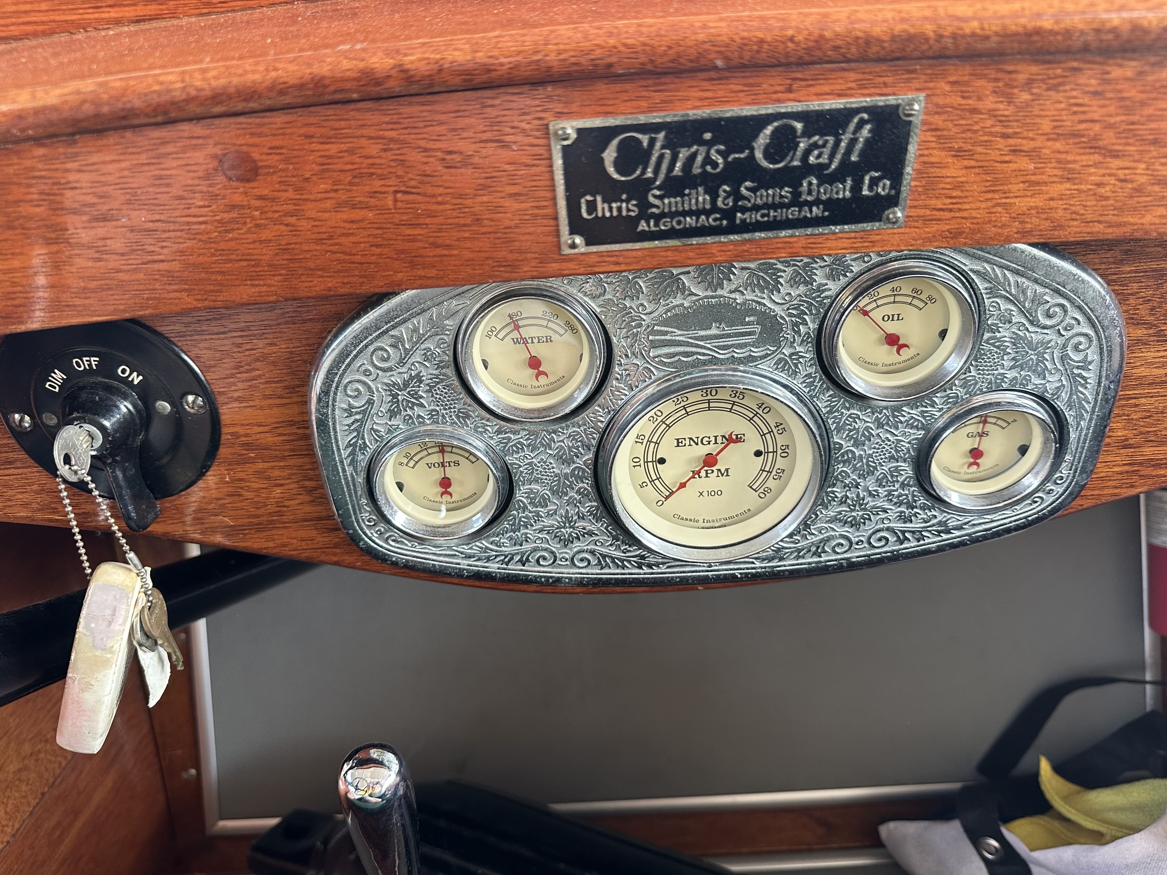1930 CHRIS-CRAFT 20' TRIPLE COCKPIT