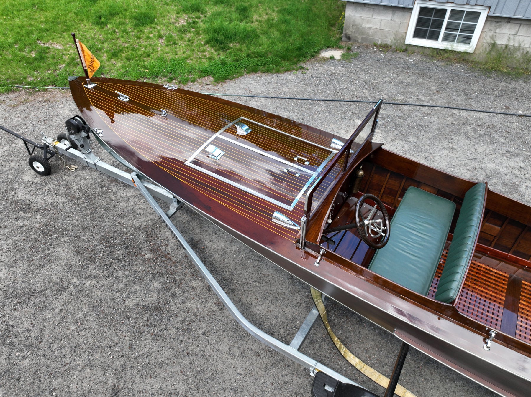 1921 Ditchburn 21' Long Deck Launch