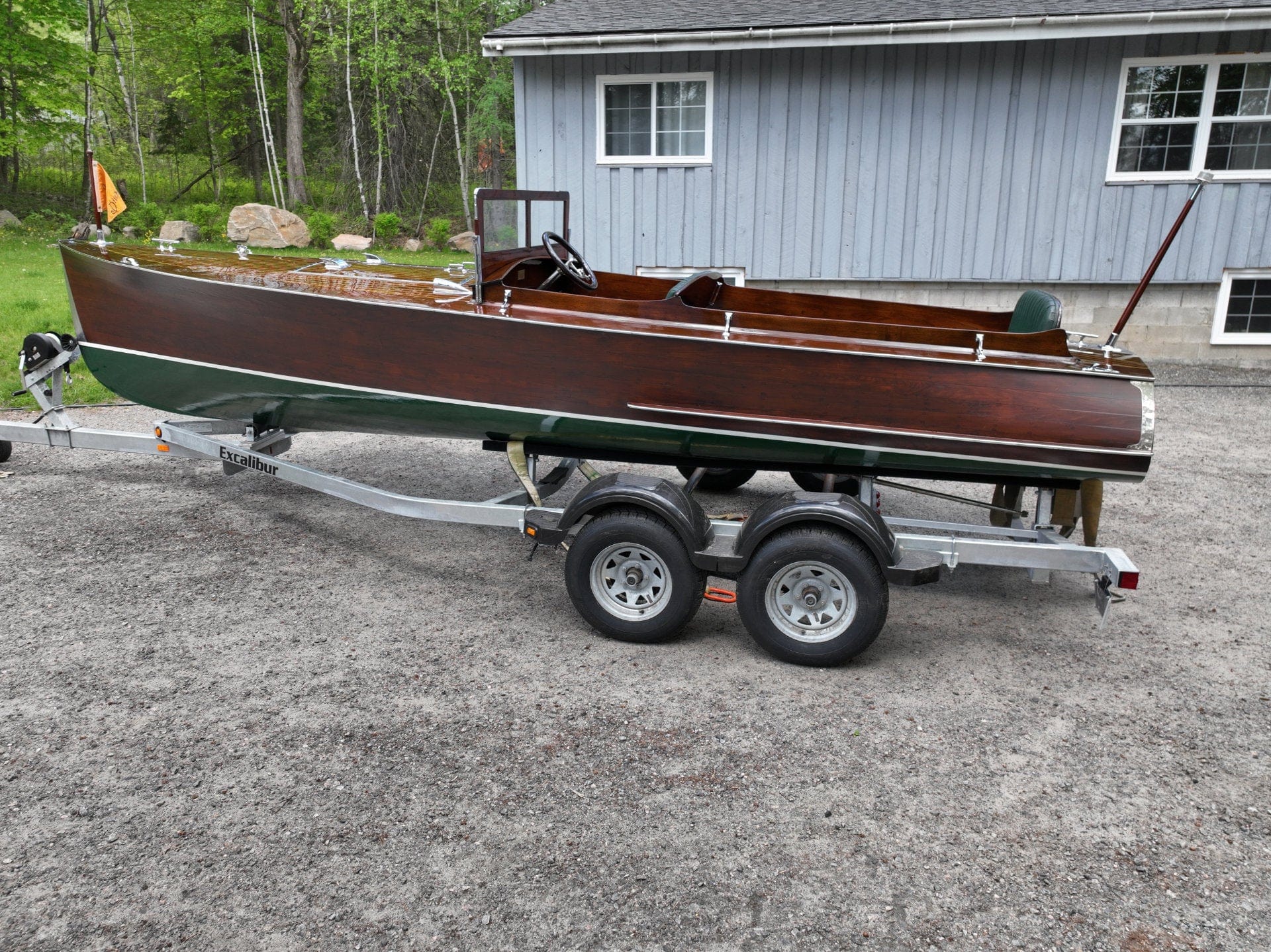 1921 Ditchburn 21' Long Deck Launch