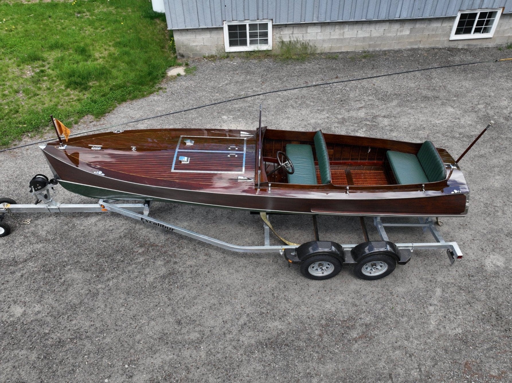 1921 Ditchburn 21' Long Deck Launch