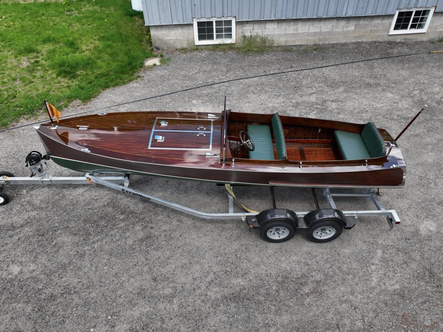 1921 Ditchburn 21' Long Deck Launch