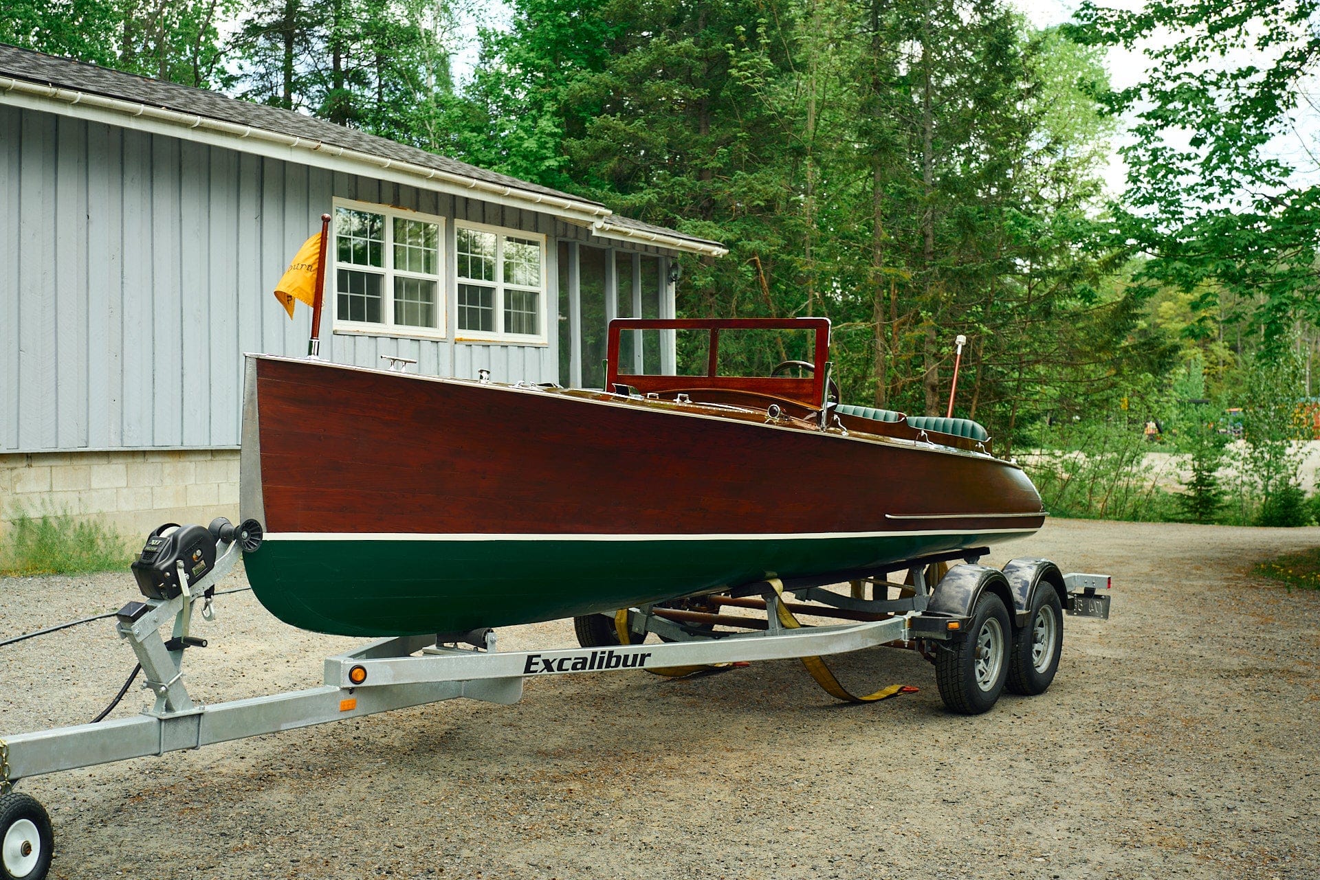 1921 Ditchburn 21' Long Deck Launch