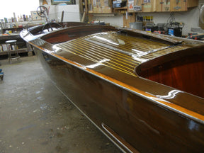 1947 22' TRIPLE COCKPIT W.J JOHNSON RUNABOUT