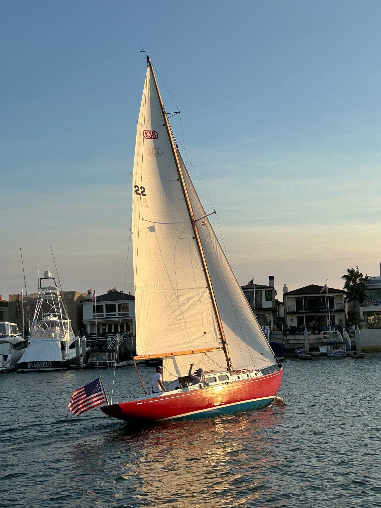 1954 38' KETTENBURG RACING SAILBOAT - VALENTINE