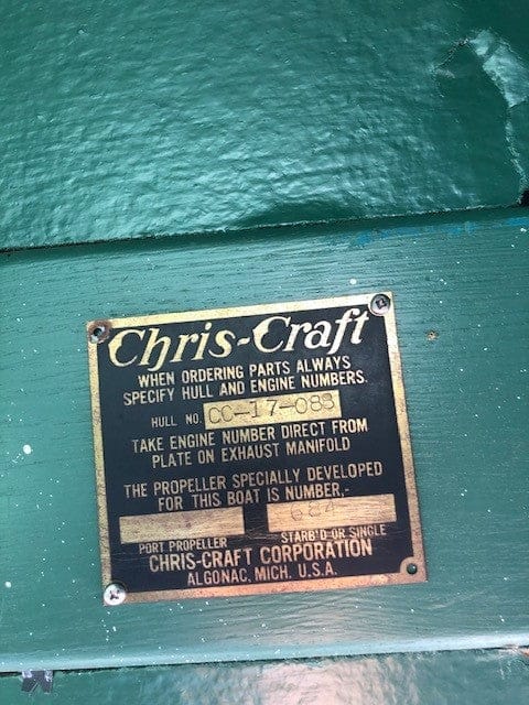 1954 CHRIS-CRAFT 17' SPORTSMAN