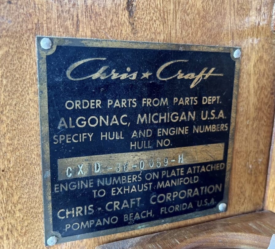 1964 CHRIS-CRAFT 36' CHALLENGER