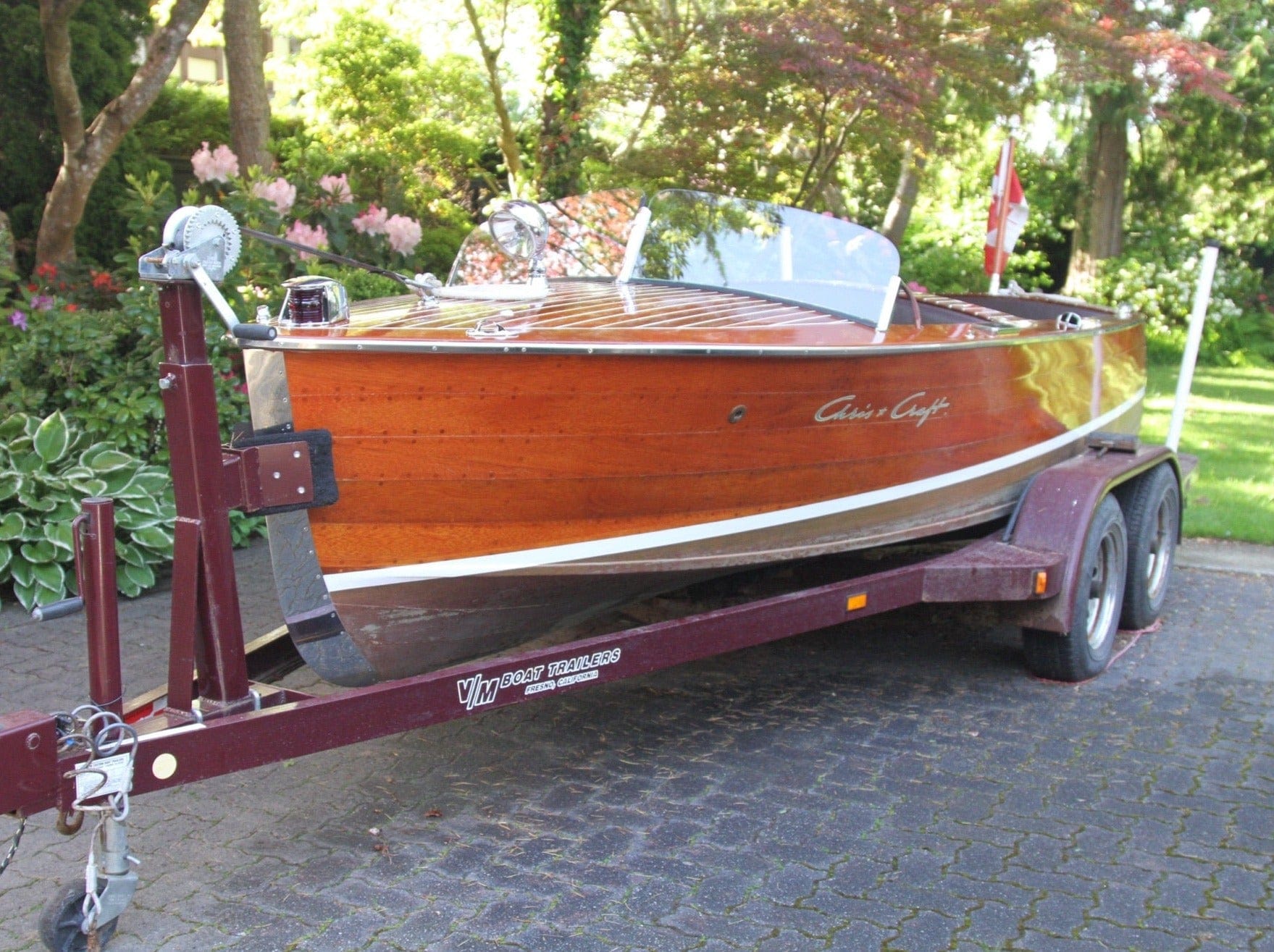 1950 CHRIS-CRAFT 17' SPECIAL RUNABOUT