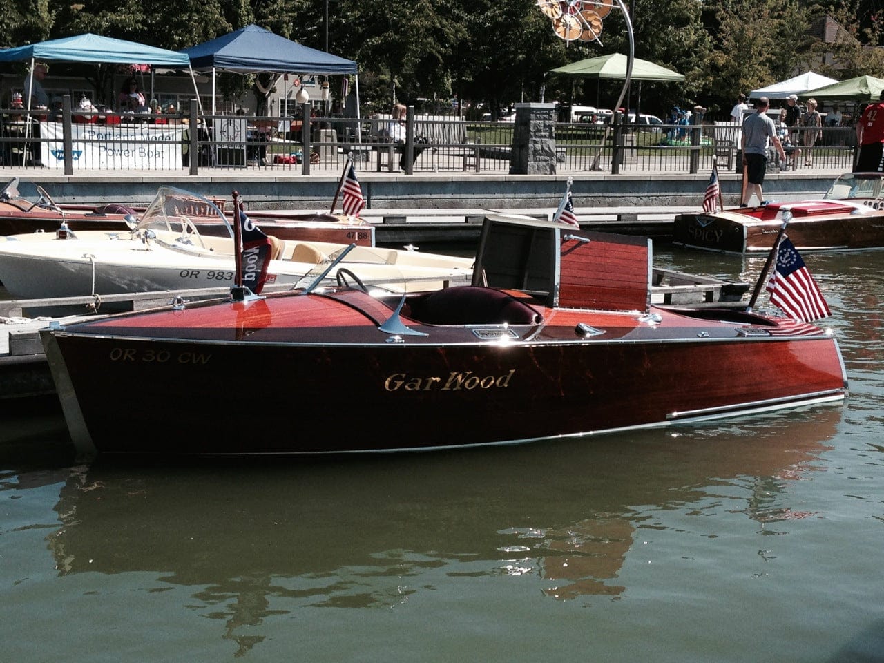 1938 GARWOOD 16' MODEL 805 - CUSTOM RUNABOUT