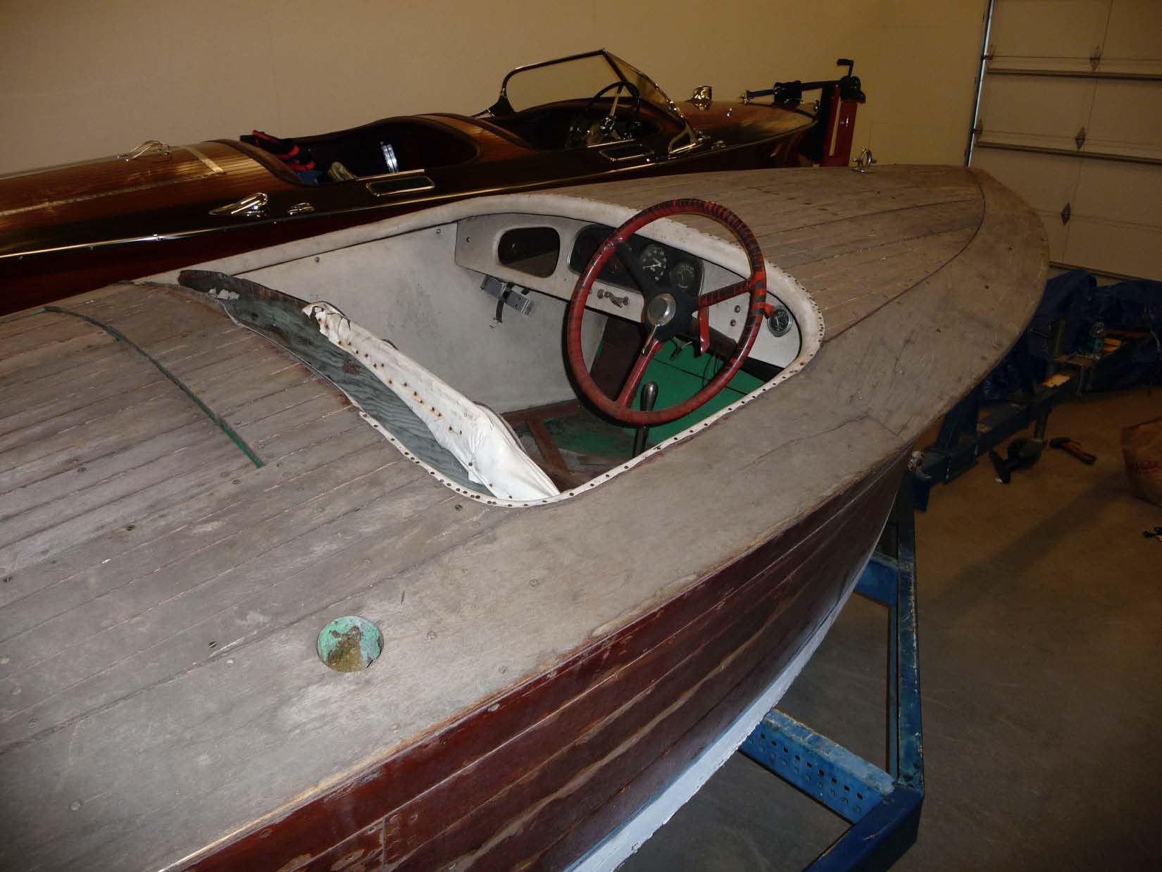 1938 GARWOOD 16' MODEL 805 - CUSTOM RUNABOUT