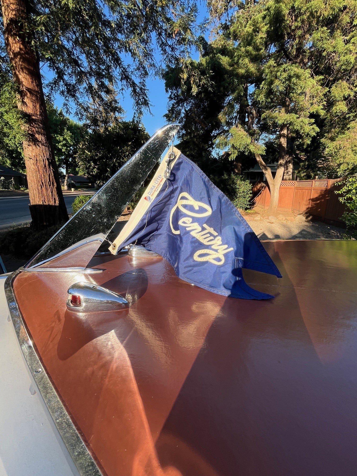 1961 18' CENTURY SABRE GULL WING HARDTOP