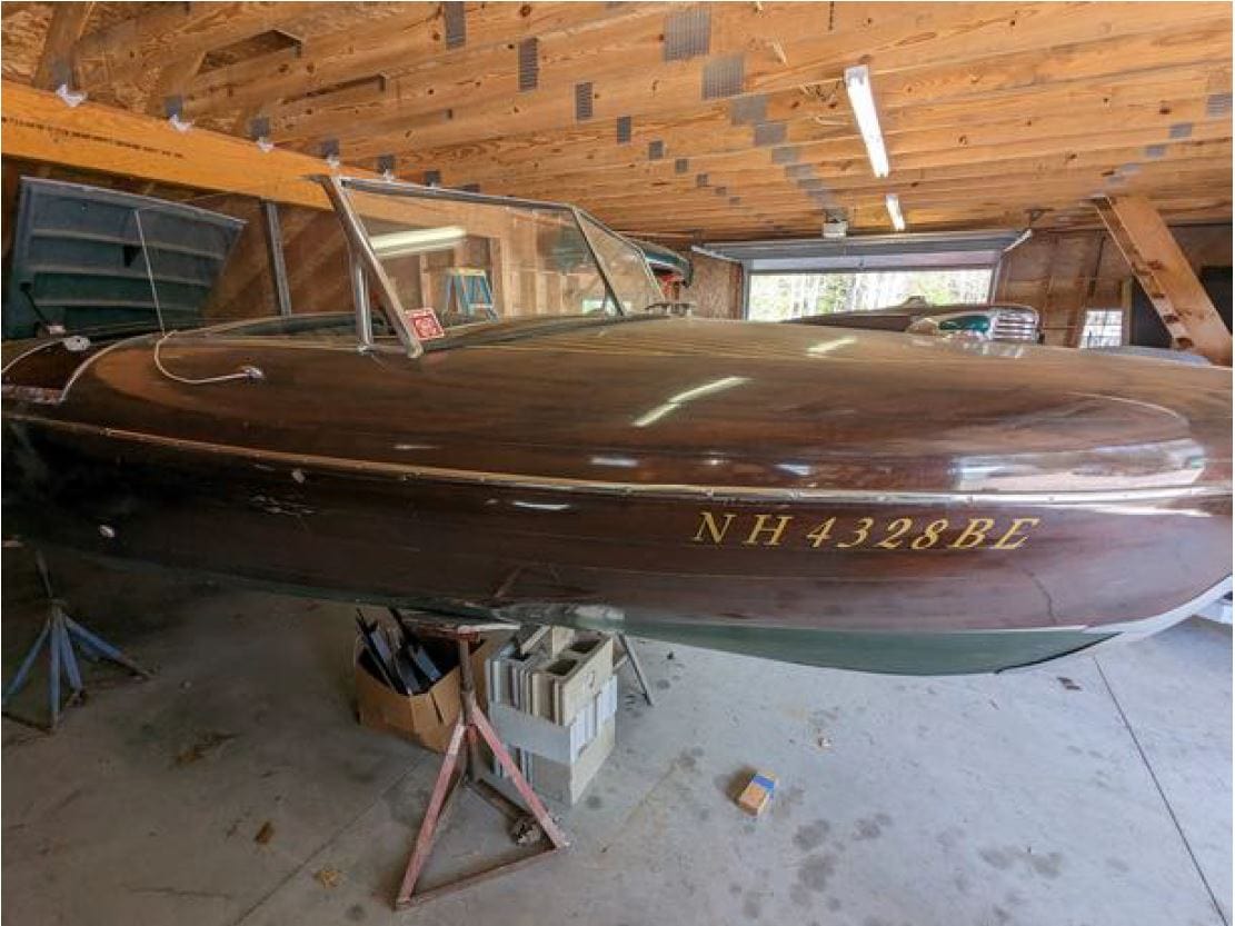 1937 28' Barnes Torpedo Stern Runabout