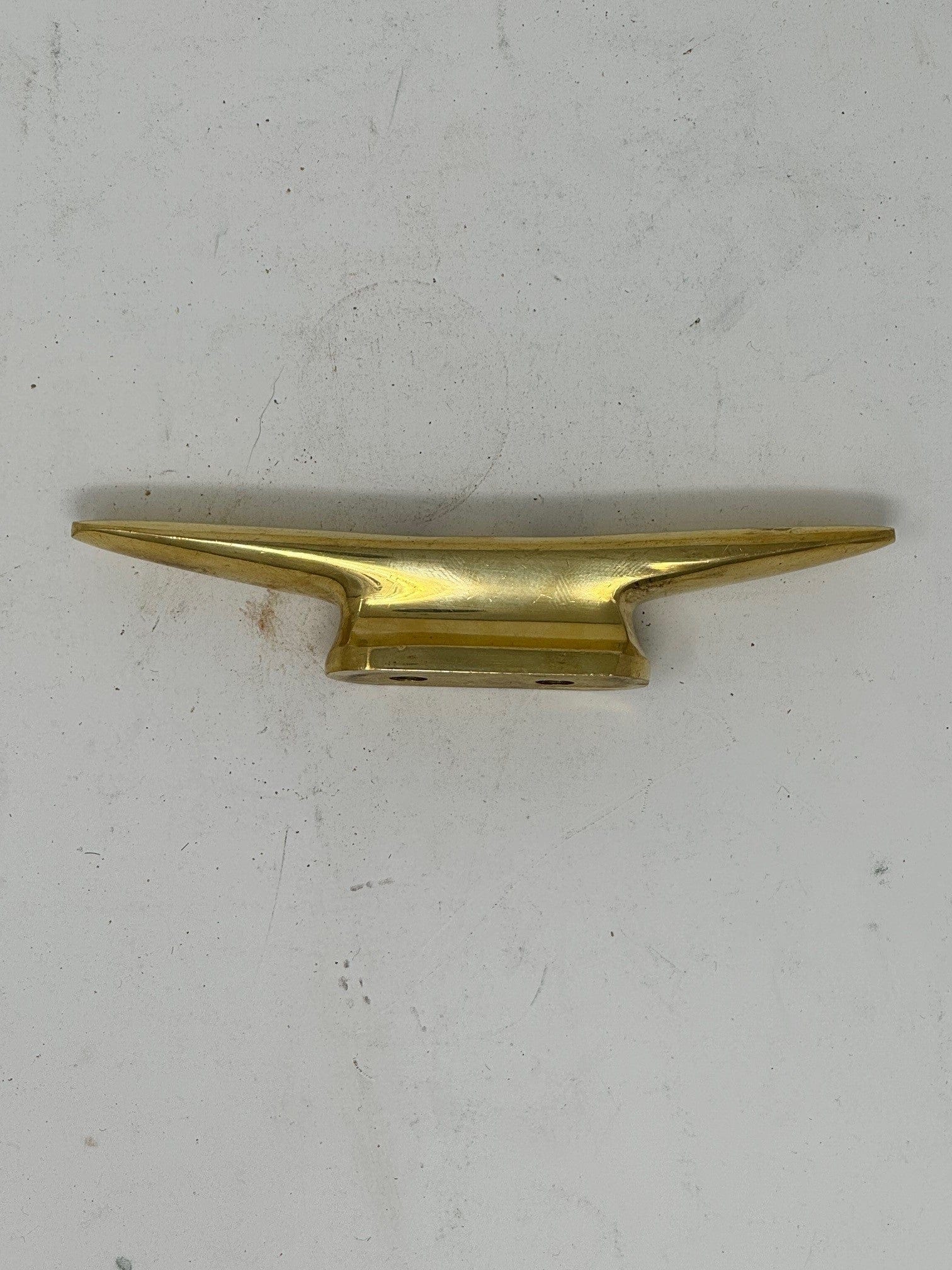 SEADOG CLEAT BRASS 5" OPEN BOX