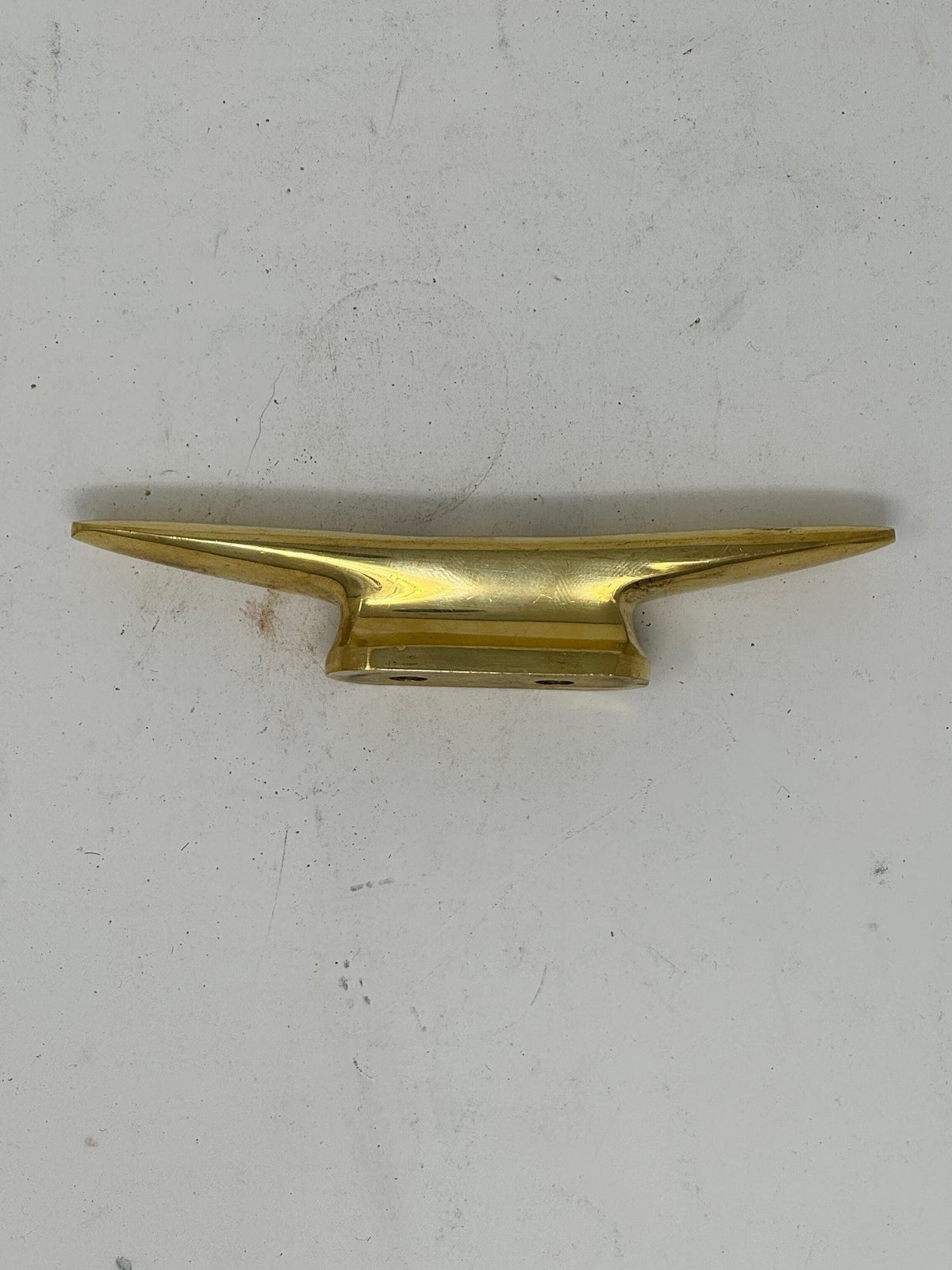 SEADOG CLEAT BRASS 5" OPEN BOX