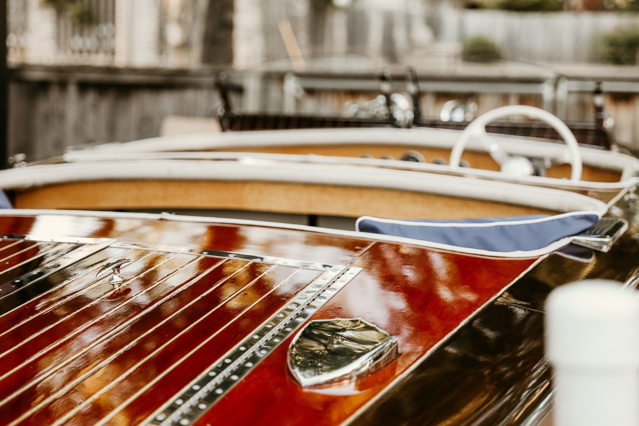 Replica 1939 19' Custom Barrel Back Runabout