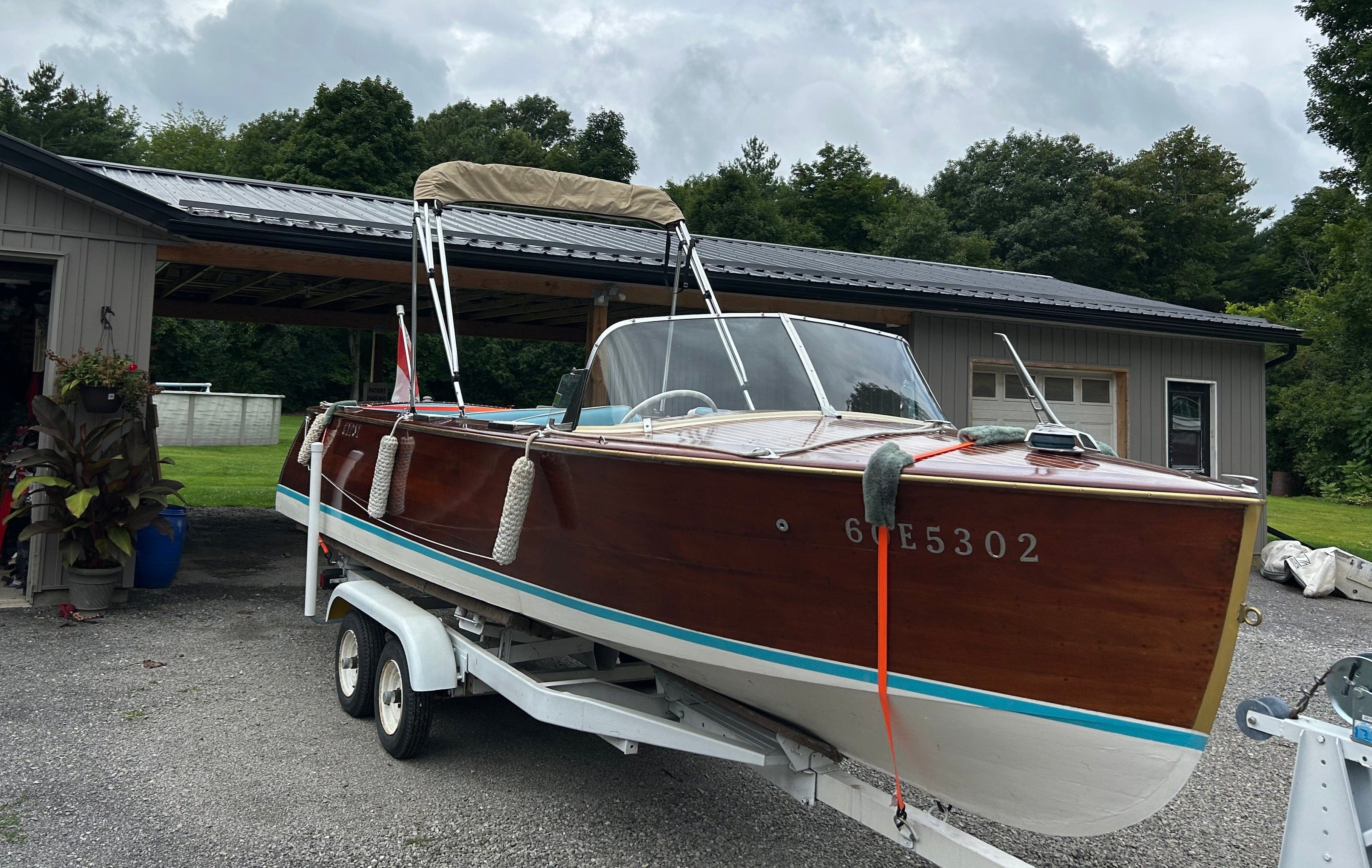 1962 21' Duke Runabout