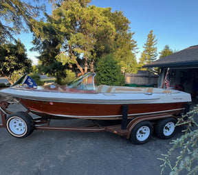 1961 18' CENTURY SABRE GULL WING HARDTOP