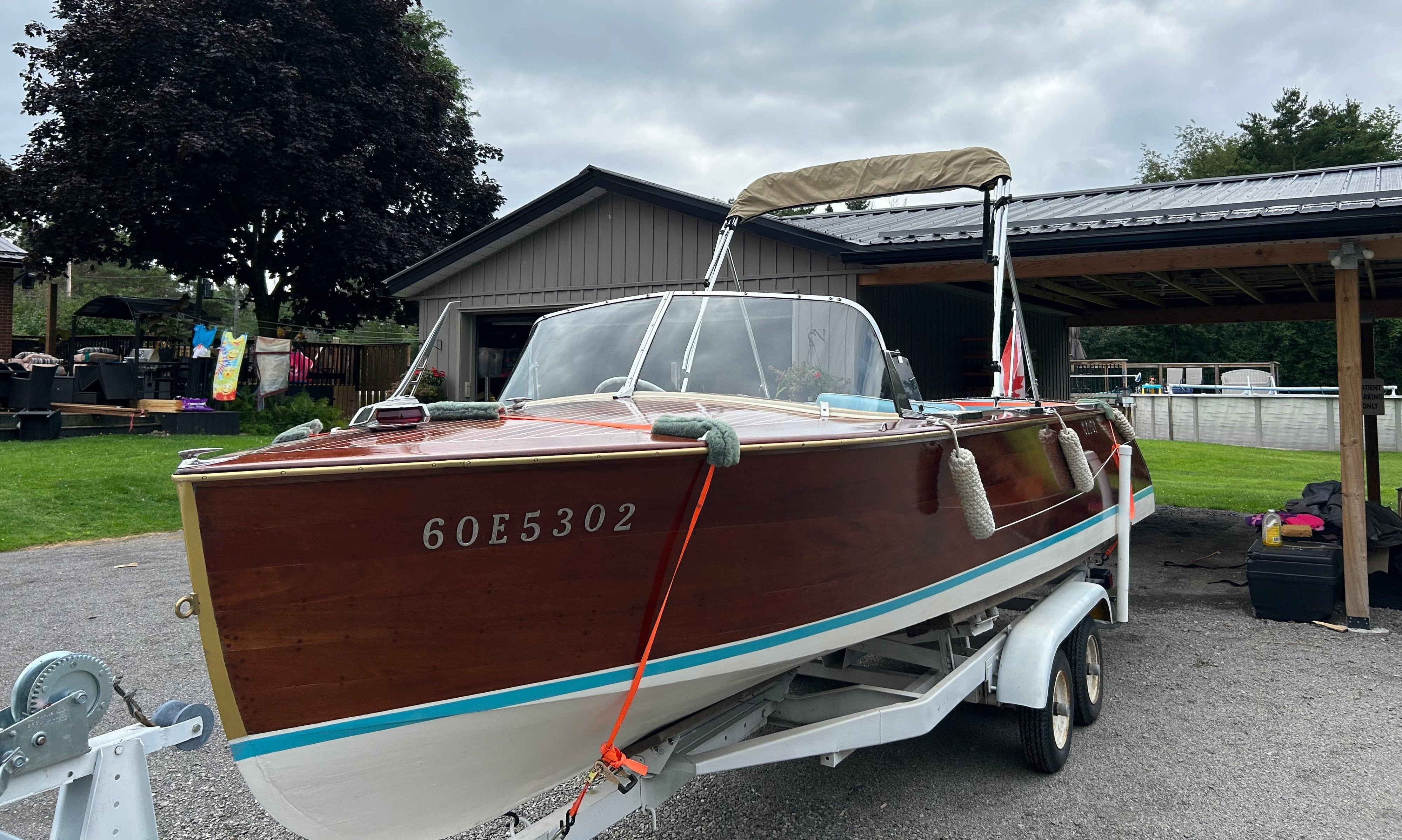 1962 21' Duke Runabout