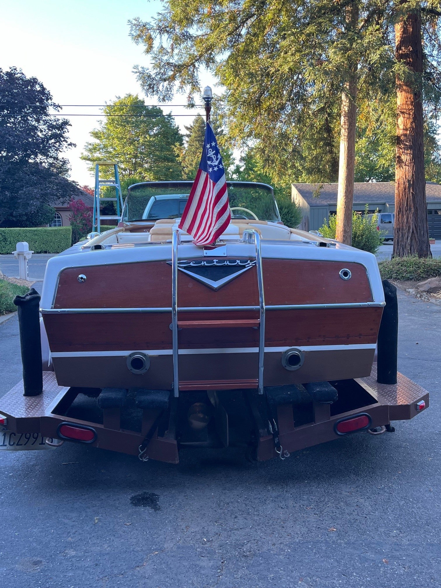 1961 18' CENTURY SABRE GULL WING HARDTOP