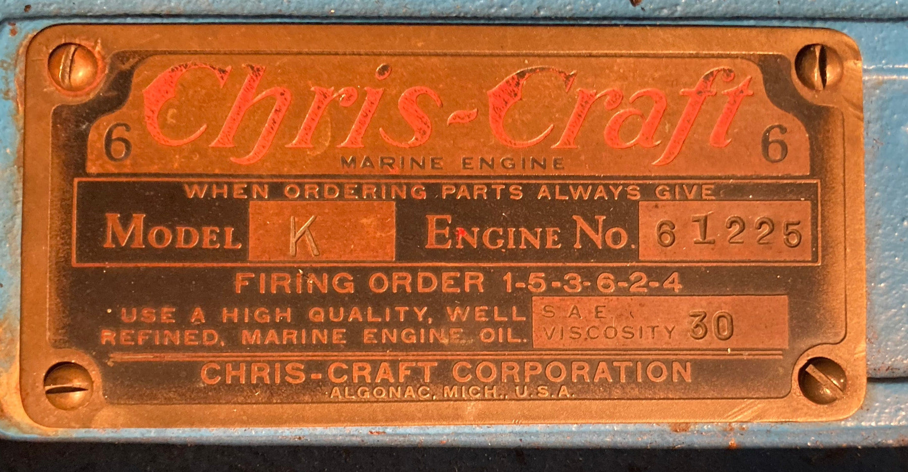 1947 CHRIS-CRAFT 17' DELUXE