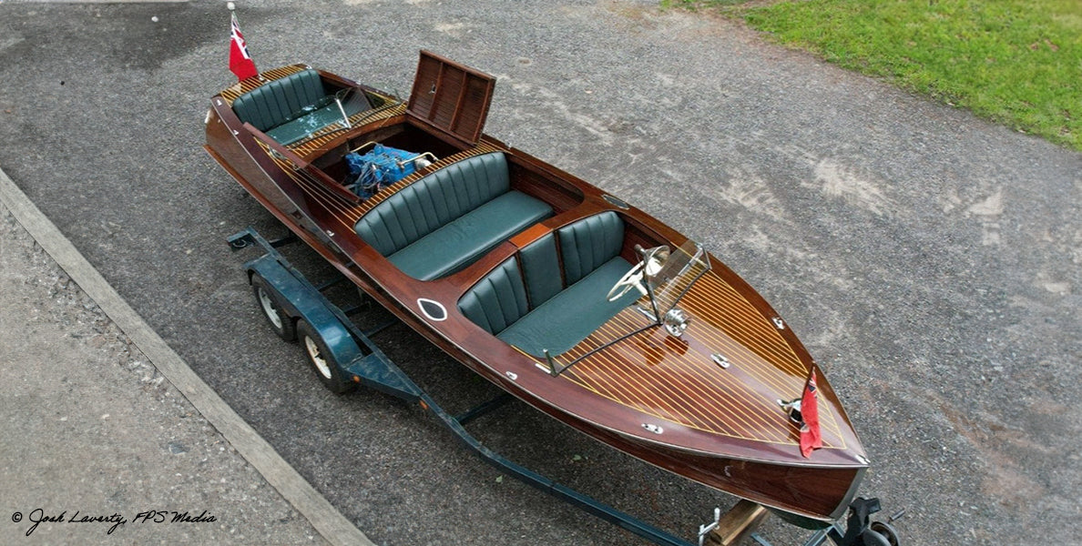 classic wood sailboat