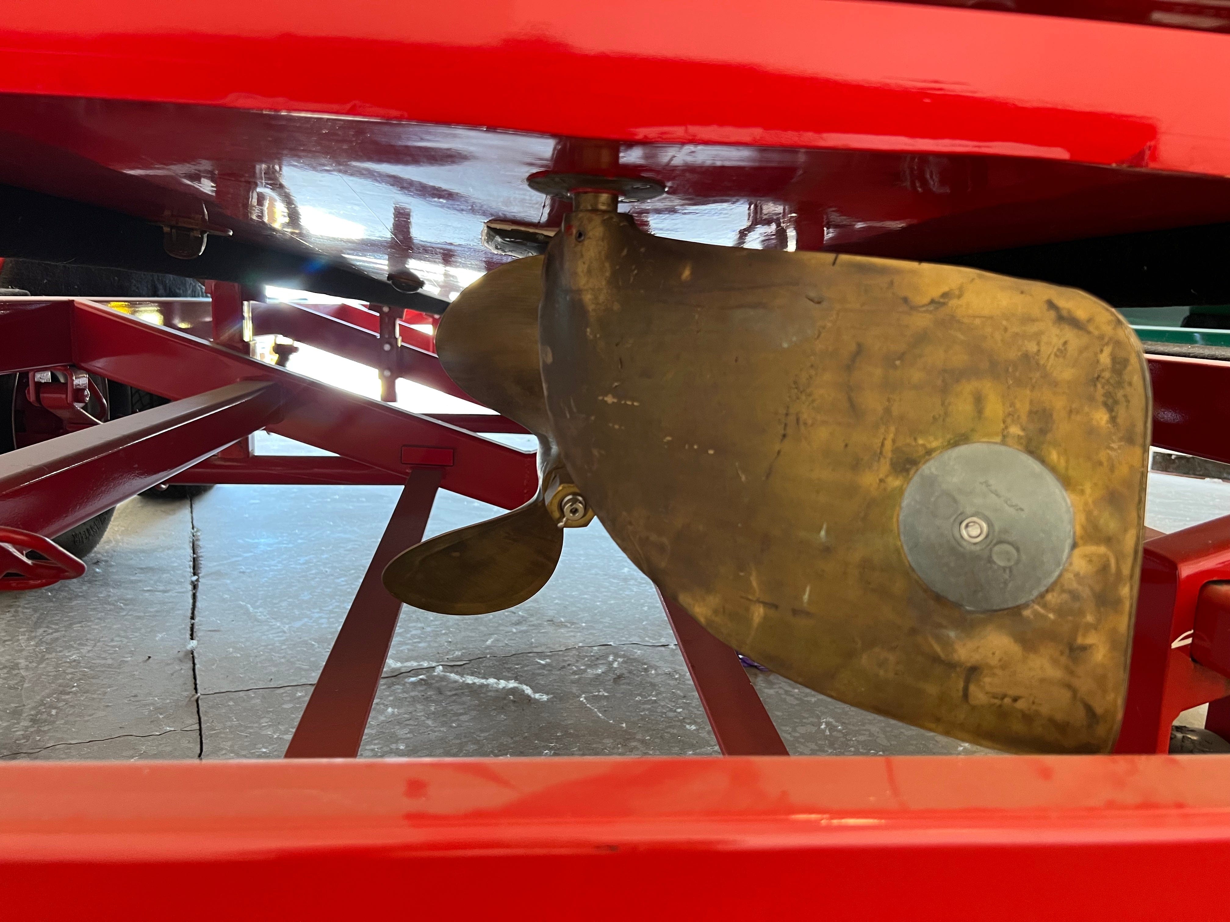 1940 GARWOOD 19' DOUBLE COCKPIT RUNABOUT