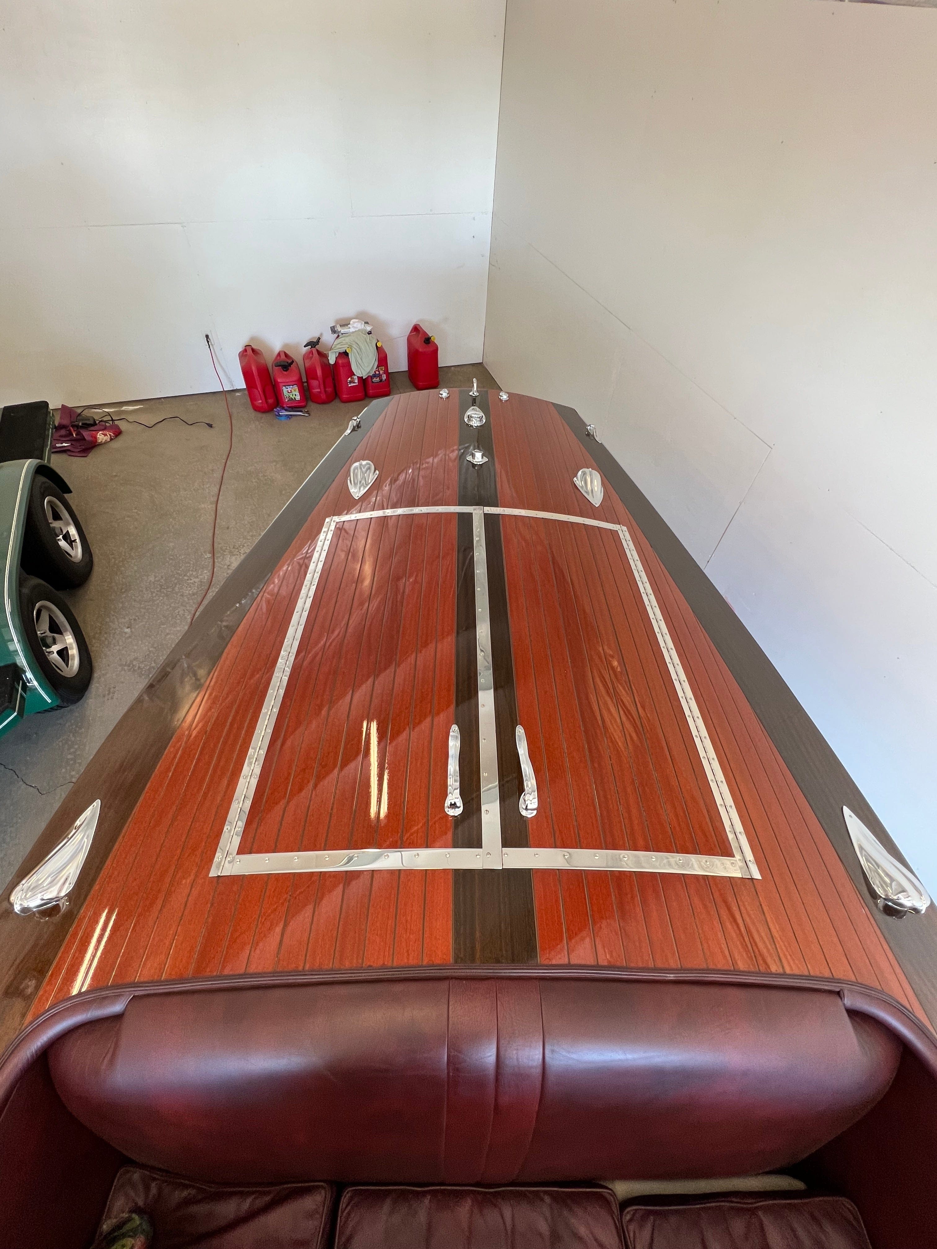 1940 GARWOOD 19' DOUBLE COCKPIT RUNABOUT