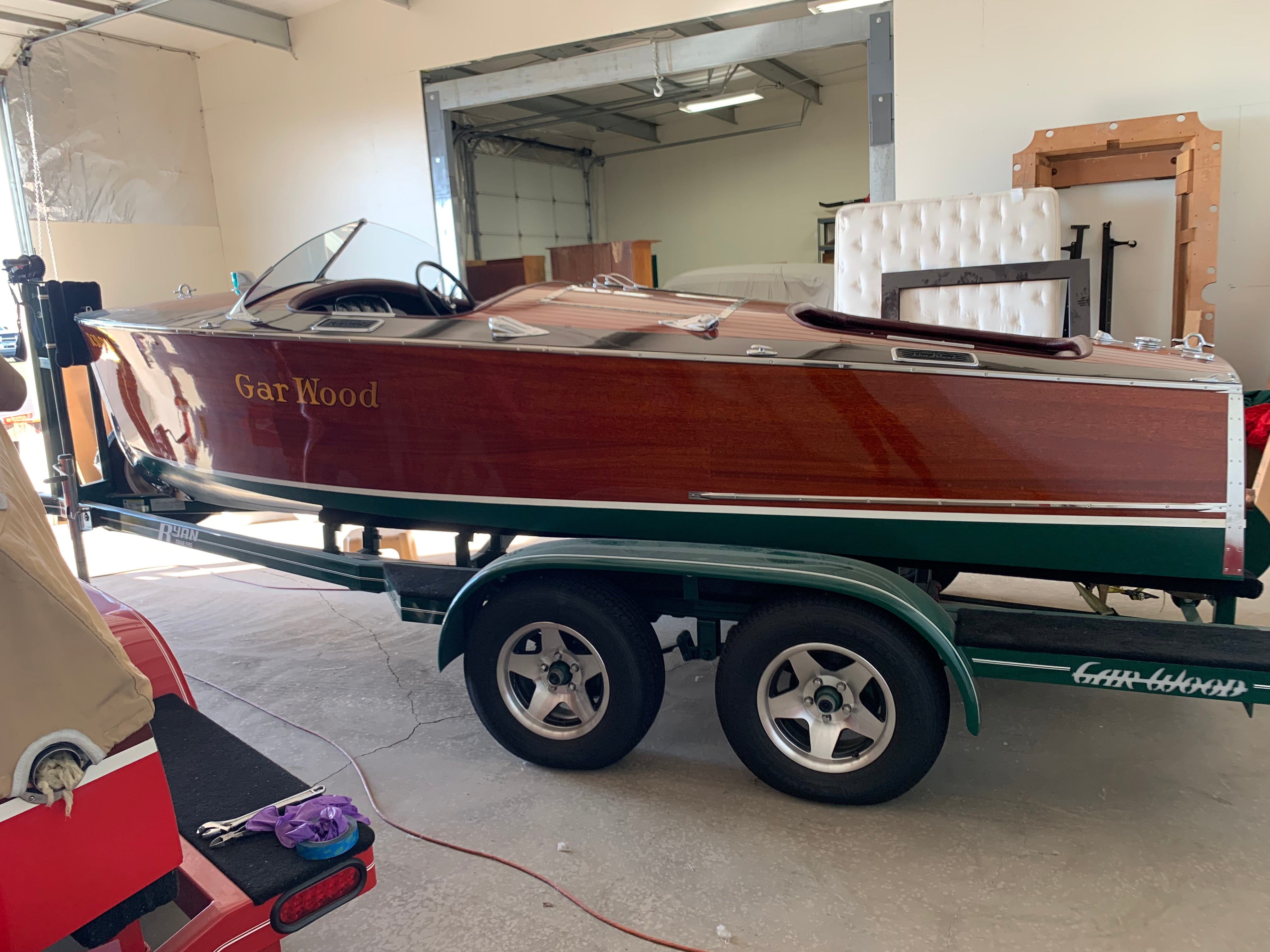 1938 GARWOOD 16' MODEL 805 - CUSTOM RUNABOUT