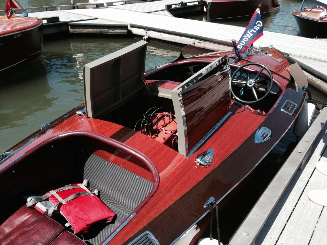 1938 GARWOOD 16' MODEL 805 - CUSTOM RUNABOUT