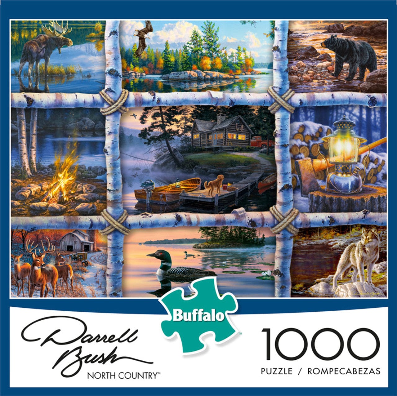 JIGSAW PUZZLE - North Country - By Darrell Bush - 1000 PCS