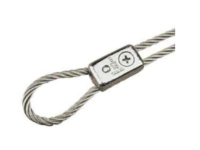 Chrome Tiller Rope Clamp