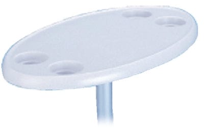 Oval White Tabletop Only