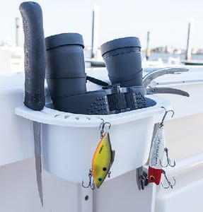 BoatMates 21331 Cockpit Organizer: White