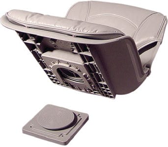 Tempress 45153 All-Weather QD<sup>&reg;</sup> Seat With Cushions: Grey/Grey