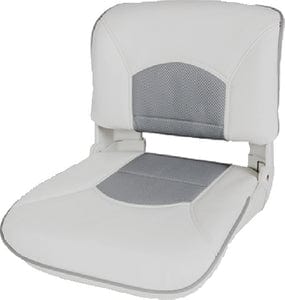 Tempress Profile Guide Series Boat Seat & Cushion Combo: White/Gray