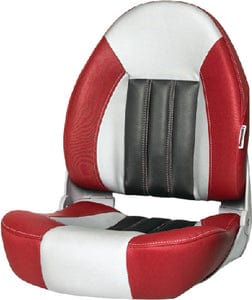 Tempress Probax&trade; High Back Seat: Red/Gray/Carbon