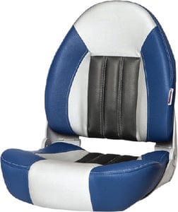 Tempress Probax&trade; High Back Seat: Blue/Gray/Carbon