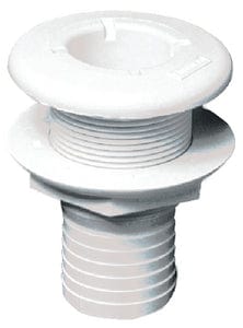 Forespar CF253 Marelon Hose Tailpipe Mushroom Head Thru Hull w/Nut: White