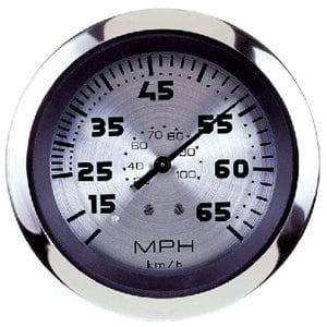 Sierra Sterling Series 3" Stainless Steel Pitot Type Speedometer Gauge with "G" Sender Code