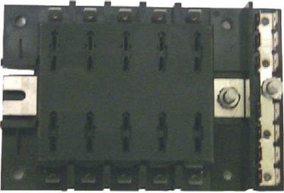 Sierra FS40740 10 Gang ATO/ATC Fuse Block with Ground Bar
