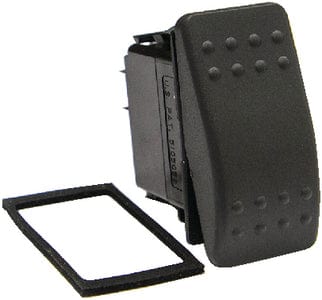 Non-Illuminated Weather Resistant Contura<sup>&reg;</sup> Rocker Switch