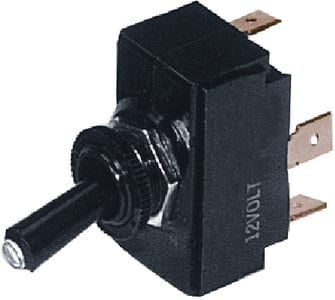 Sierra Tip Lit 8 Blade Terminal DPDT Toggle Switch