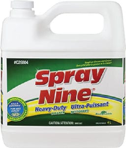 Spray Nine C26804 Cleaner/Degreaser/Disinfectant: 3.78 L