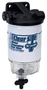 Moeller 033314-10 Fuel / Water Separator Kit w/Composite Head & Clear Bowl