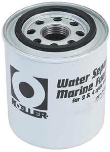 Moeller Universal Water Separating Replacement Long Fuel Filter: 12/case