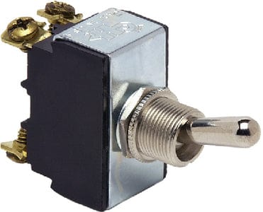 Cole Hersee 5588BP Toggle Switch: ON-OFF DPST: Retail Pkg